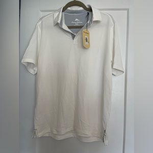 NWT Tommy Bahama men’s white polo